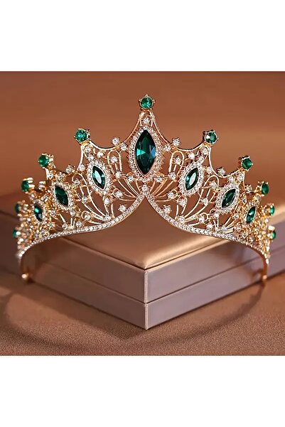 GlassySKY Coroană de piatră Nuntă Mireasă Henna Zi de naștere Graduare Petrec...