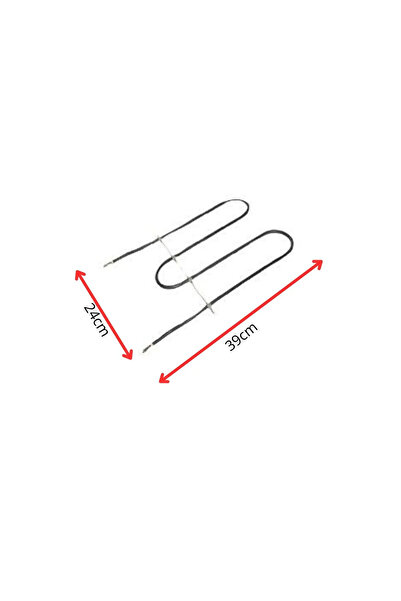 inox rezistans Kumtel Fırın Rezistansı 230 Volt 1000 Watt Telli Adet