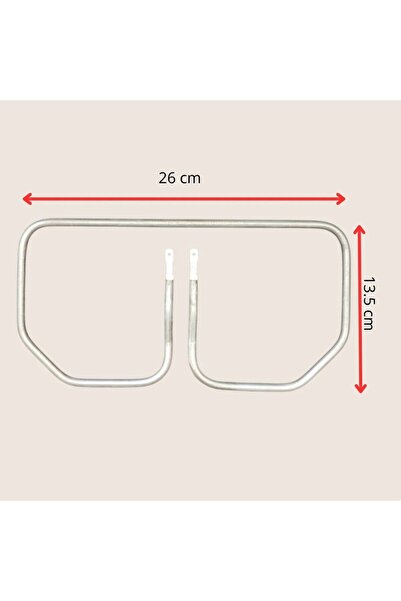 inox rezistans Essenso Tost Makinesi Rezistansı 110 Volt 900 Watt Adet