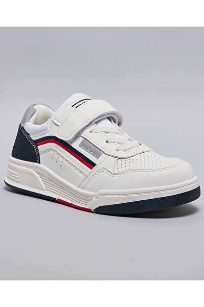 R&B White Boy Color Block Casual Shoes