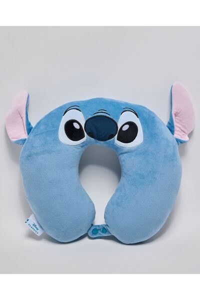 R&B Blue Women's Stitch Neck Pillow