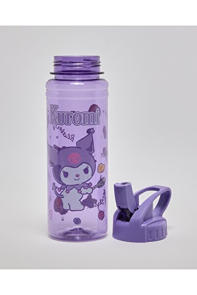 R&B Kuromi Print Sipper Water Bottle - 750ml