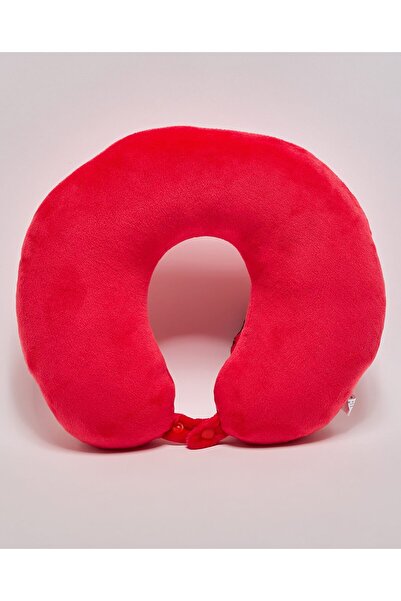 R&B Red Women's Spiderman Neck Pillow