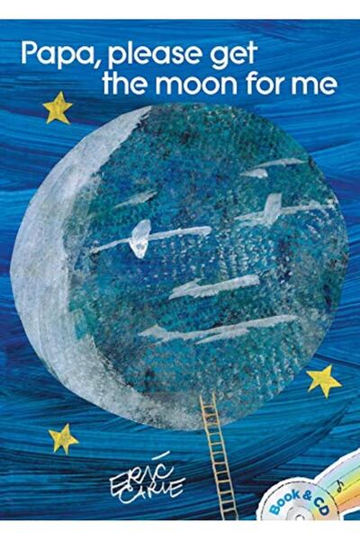 Simon Schuster Papa Please Get The Moon For Me كتاب وقرص مضغوط