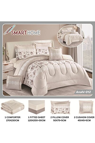 smart home Double-sided winter Comforter (velvet side & fur side) Filled bedspread, 4piece duvet set, 230x170cm