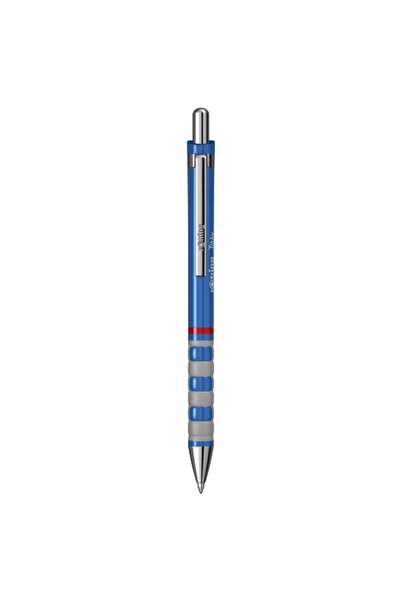 Rotring Pix cu bilă, culoare albastră, material plastic și metal, vârf de 0,7 mm, cerneală albastră