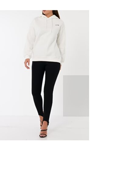 JOYMİSS Ekru Sweatshirt