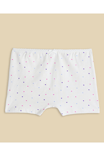 R&B مجموعة من 5 سراويل بوكسر مطبوع للنساء باللون الوردي الفاتح