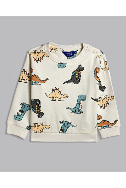 R&B Printed Sweatshirt and Joggers Set