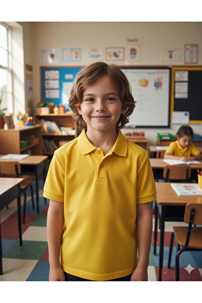 ZACHARIUZ Polo Neck Short Sleeve T-Shirt (Suitable for School Uniform)