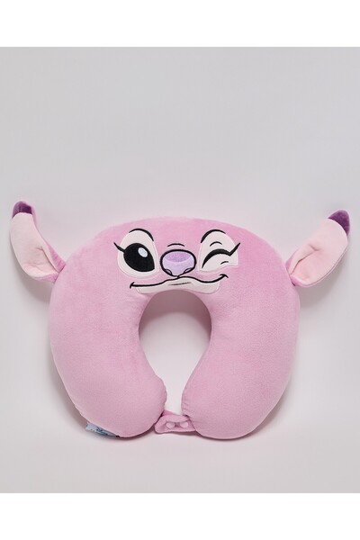 R&B Lilac Women's Embroidered Neck Pillow