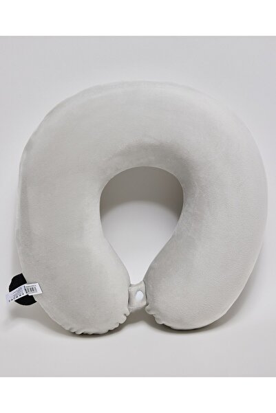 R&B Grey Women's Printed Neck Pillow