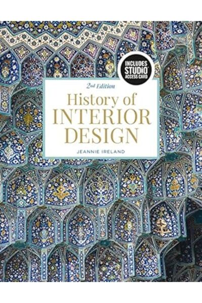 Macmillan Distribution كتاب تاريخ التصميم الداخلي - بطاقة دخول الاستوديو