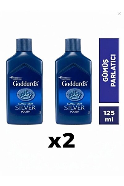 TURAN BİLGİSAYAR Goddard's Gümüş Parlatıcı Temizleyici - 125 ml 2 adet