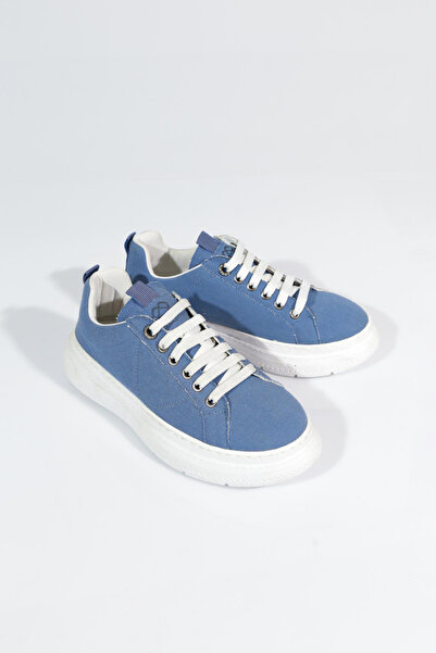 DGN 2456 Women's Stone Rope Lace-Up Sneakers