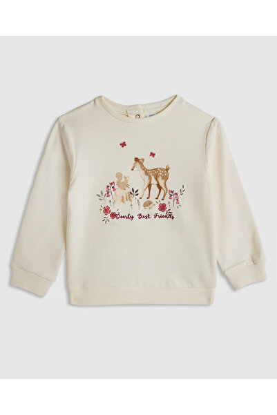 R&B Ivory Girl Printed Clothing Set