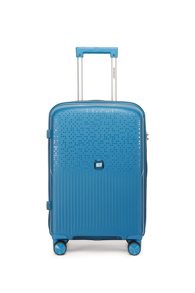 BRITISH TOURISTER Hard Side Spinner Luggage Large 28” - Peacock Blue