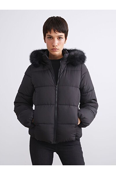 LC Waikiki LCW Vision Women's Hooded Plain Puffer Coat