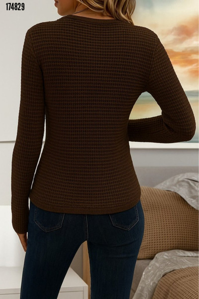 moda wanilia Stylish Women's Knitwear Sweater - Crew Neck, Long Sleeve, Casual and Comfortable