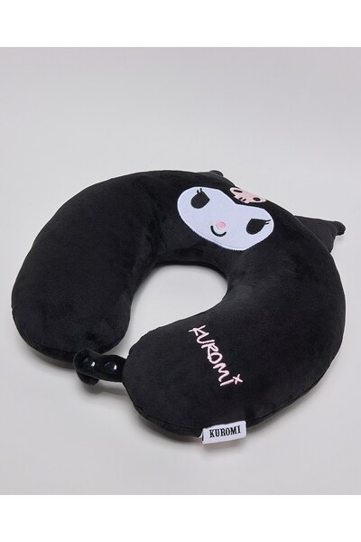 R&B Black Women's Kuromi Neck Pillow