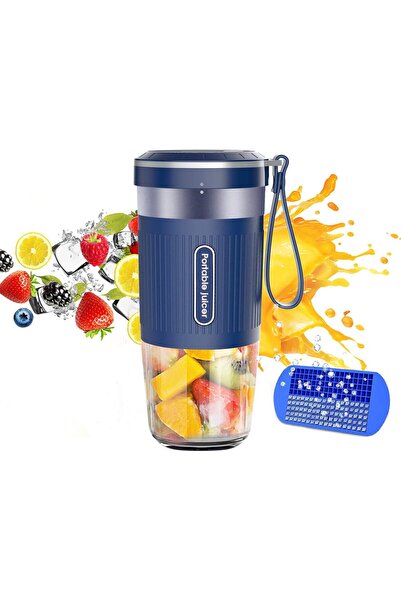 Generic Portable USB Rechargeable Blender – Cordless Personal Juicer 300ml, Mini Smoothie Maker