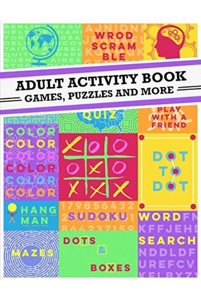 Ingram كتاب أنشطة للكبار كتاب أنشطة للكبار يحتوي على لعبة البحث عن الكلمات سو...