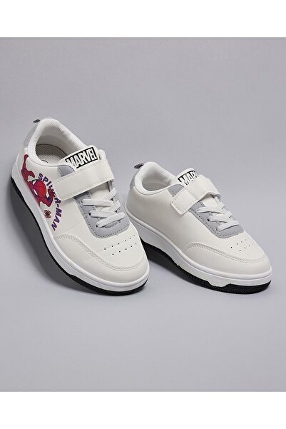 R&B Spider-Man Print Velcro Sneakers