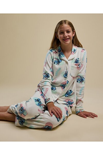 R&B Printed Long Sleeves Pyjama Set