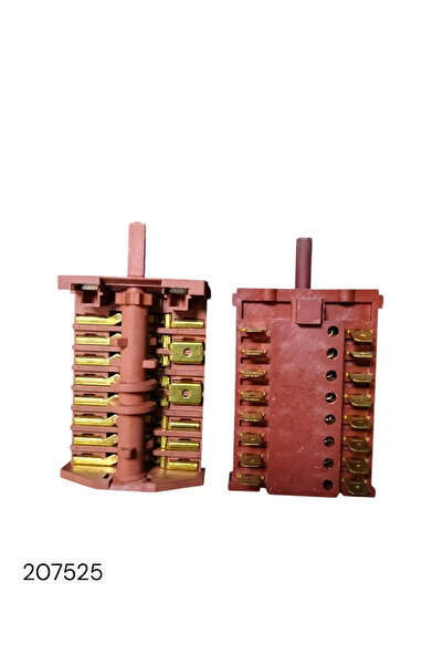 inox rezistans Fırın Anahtarı Komitatörü 8+8 Soketli Adet