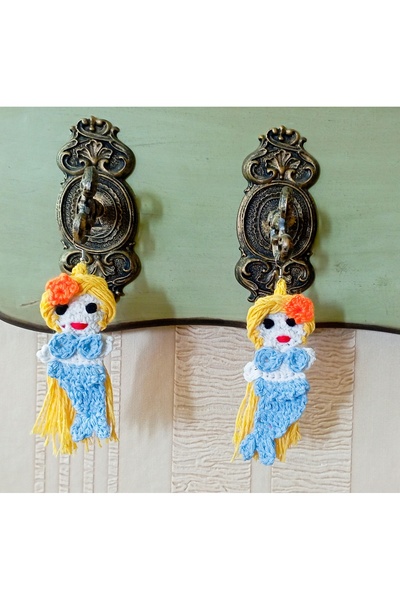 El örgüsü YDR TASARIM küpe