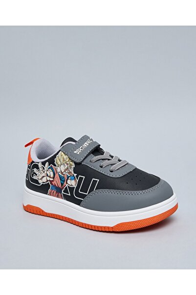 R&B Dragon Ball Goku Printed Velcro Closure Sneakers
