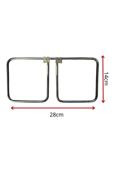 inox rezistans Aksu Tost Makinesi Rezistansı 115 Volt 900 Watt Adet