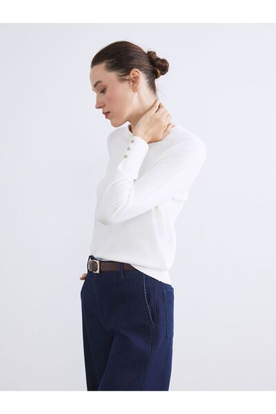 LC Waikiki Lcwaikiki Classic Crew Neck Women's Knitwear Sweater