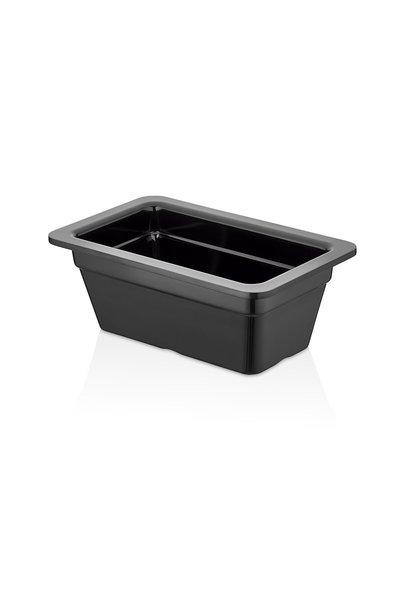 Külsan 11400.BL – HappyChef Gastronorm 4'lü Siyah Küvet Seti, Thermoset Melamin