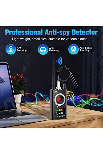 iUni Professional spy camera and microphone detector K18