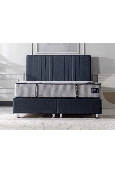 Storish Biella Çift Kişilik Yatak Başlığı Lacivert 150 Cm x 125 Cm