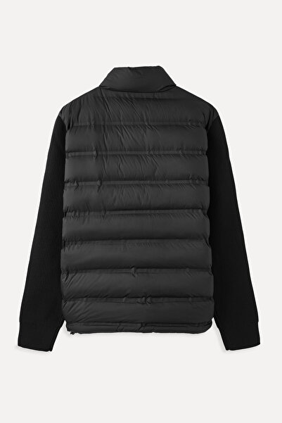 Mudo Stand-Up Collar Sleeve-Detail Inflatable Coat