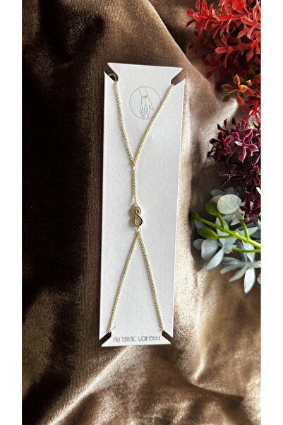 xUPING 14k Altin Renk Sahmeran Bileklik Gold Kadin MESS Tasli Sahmeran