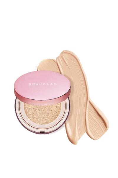 Dearglam -Işıltı Veren Cushion Fondöten Açık Bej (+1 Refill)- Glow Ampoule Ra...