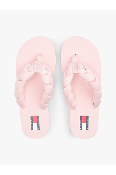Tommy Hilfiger Women's Braided Thong Beach Slippers