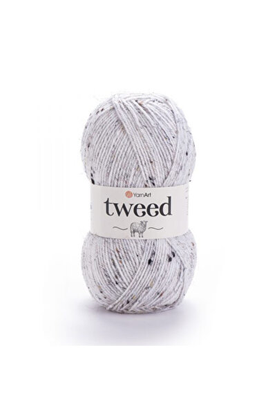Yarnart Tweed El Örgü İpi 100 gr 230 mt %70 Akrilik %30 Yün Renk Nötrlü Doğal...