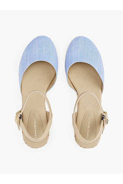 Tommy Hilfiger Women's Chambray Mid Heel Espadrilles