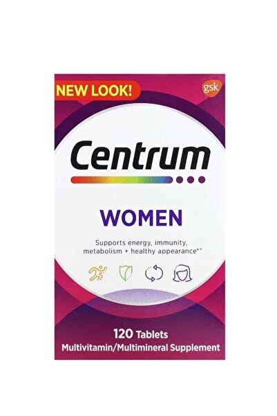 Centrum فيتامينات متعددة للنساء، 120 قرصًا