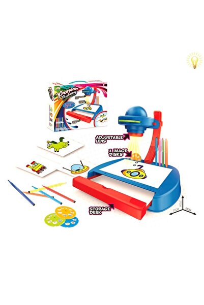 Dlyn Projektörlü Kalemli Eğitim Seti 12 Parça YM888