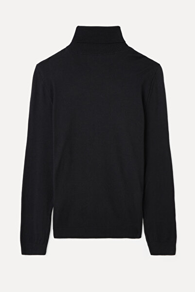 Mudo Fitted Fishing Collar Knitwear Sweater