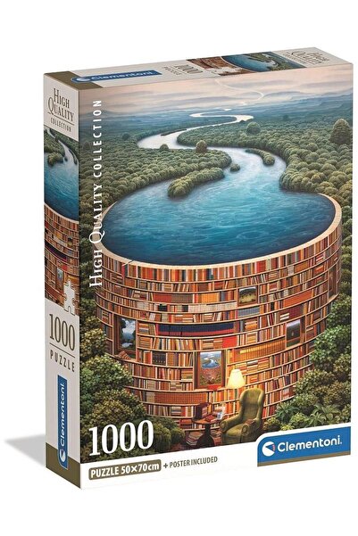 CLEMENTONI Bibliodama puzzle 1000 pieces