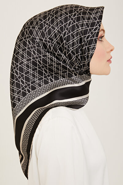 Armine Silk Scarf 9167D (Sura) (Nostalji̇)-01