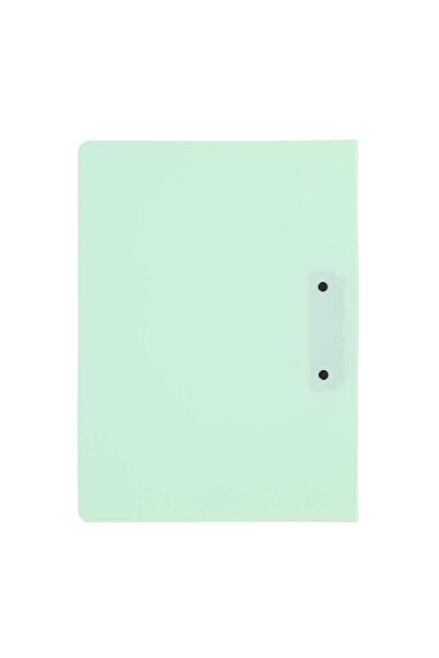 Strigo A4 vertical clipboard with side metal clip, pen holder, mint SF057