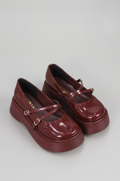 kajal ayakkabı Smr 103 Beret Thick Sole Loafer