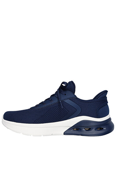 SKECHERS Men's sports shoes, SLIP-INS BOBS ARC WAVES 2.0 118317-NVY navy blue, textile 44